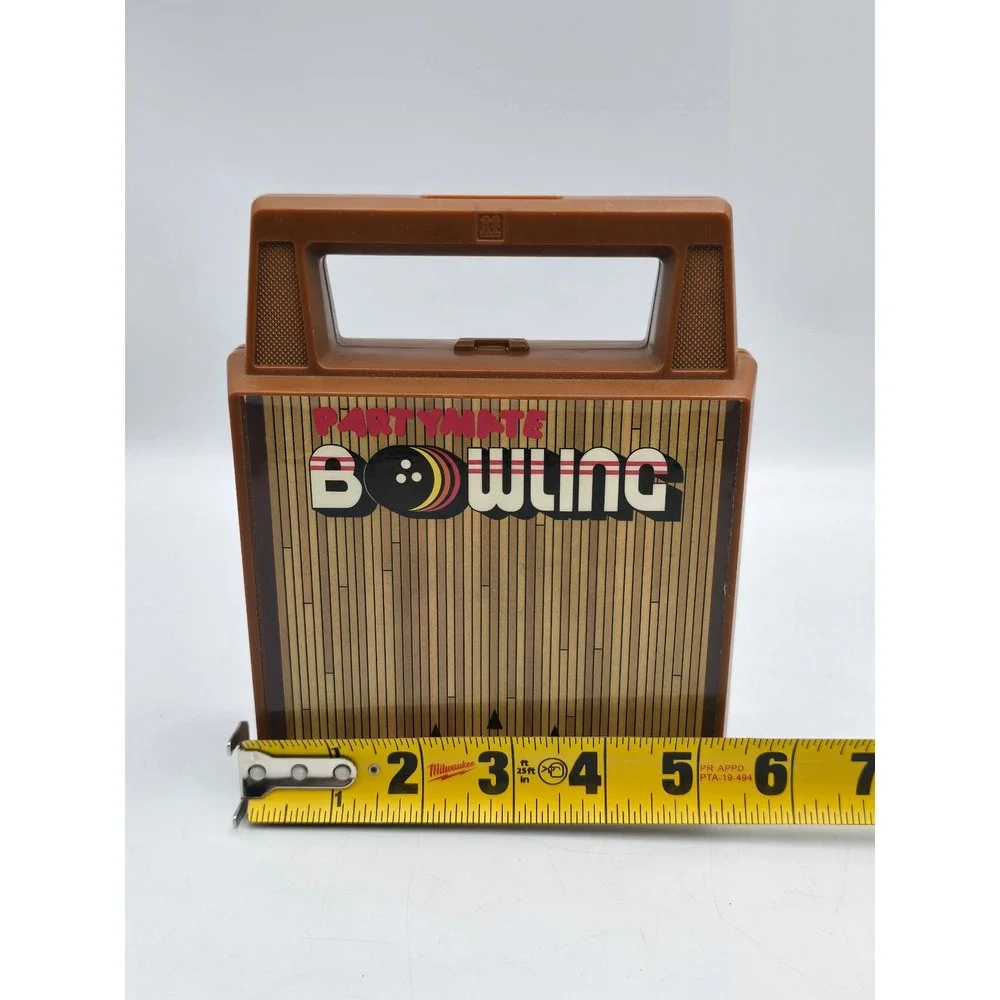 Throwback Tomy Partymate Bowling Tabletop Game Kids Vintage Portable 1980 remake